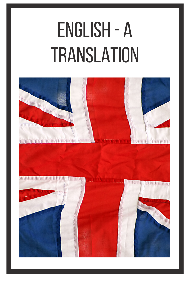 English - a translation