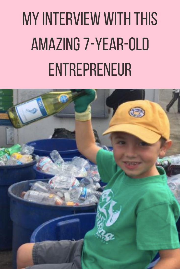 My Interview With This Amazing 7-Year-Old Entrepreneur