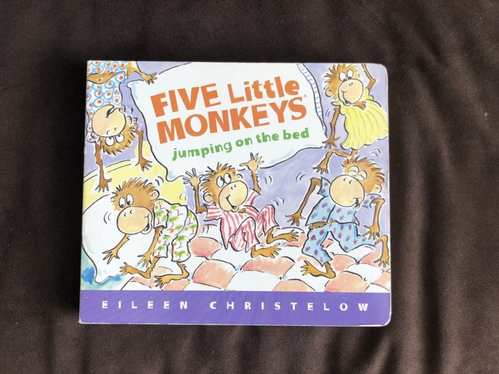 Reading Outside The Lines: Five Little Monkeys