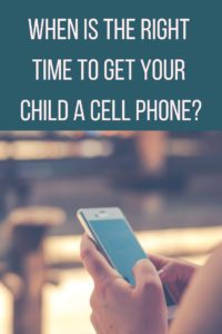 get your child a cell phone?