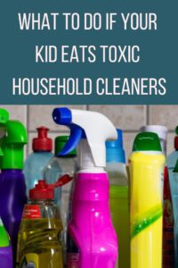 toxic household cleaners