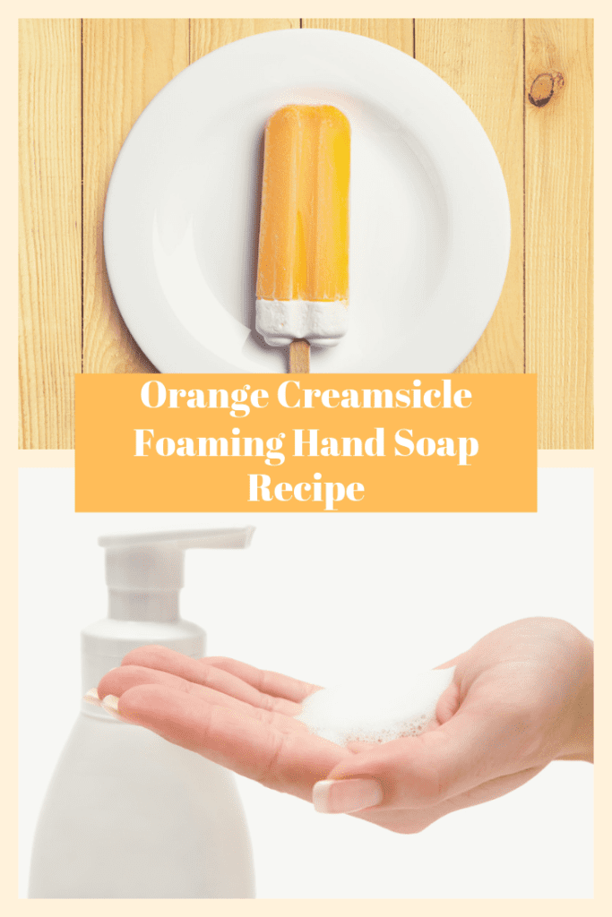 DIY foaming hand soap recipe