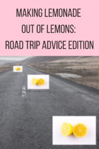 Road Trip Advice