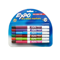 Expo fine tip markers