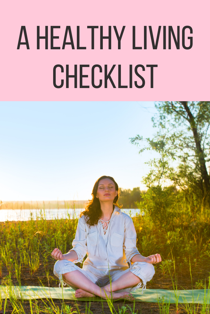 A Healthy Living Checklist