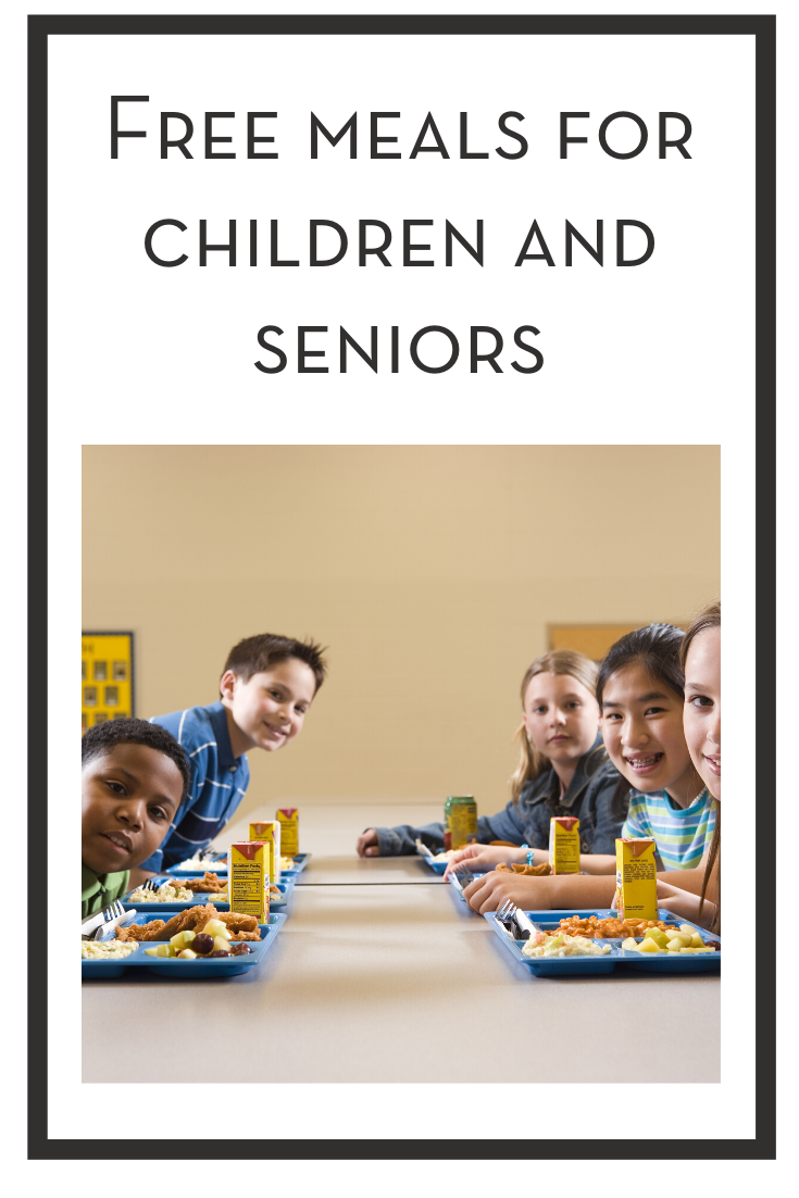 free meals for children and seniors