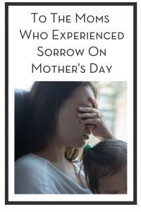 Sorrow On Mother's Day PIN