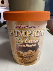 Trader Joe's Fall Must Haves - Pumpkin Ice Cream