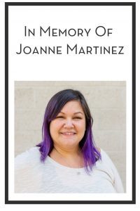 In Memory Of Joanne Martinez PIN