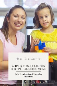 14 Back to School Tips for Special Needs Moms PIN
