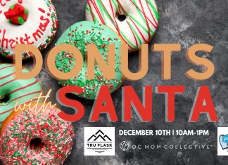 donuts with santa 2022 oc mom collective