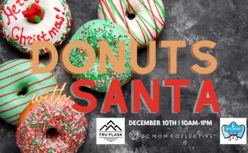 donuts with santa 2022 oc mom collective