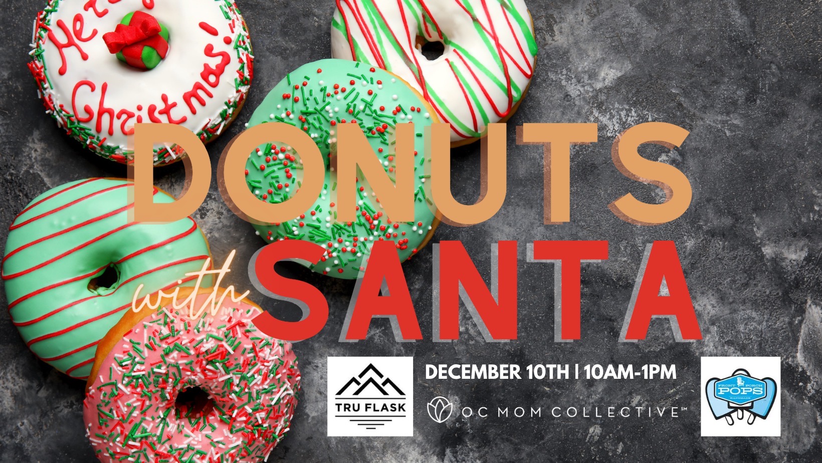 donuts with santa 2022 oc mom collective