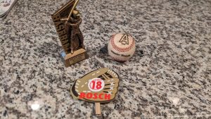 Baseball party team gifts